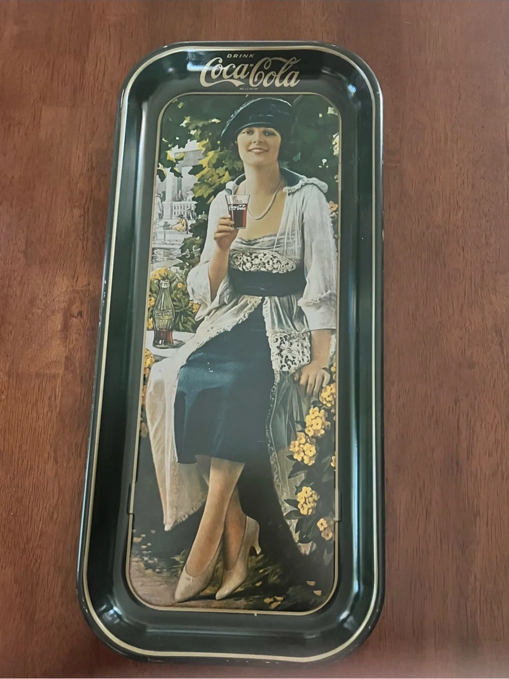 Vintage 1970’s Reproduction Coca Cola Serving Tray
